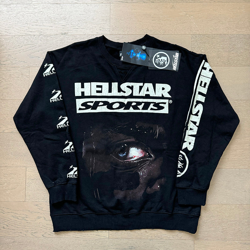 Hellstar Sweatshirts Retro Style High Street Trend
