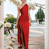 Bridesmaid Dresses Autumn and Winter Sleeveless Suspender Backless Slim