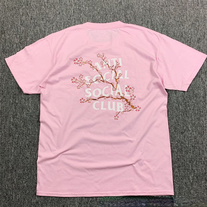 Anti Social Club T Shirt Joint Name Short Sleeve Men's and Women's T-shirt