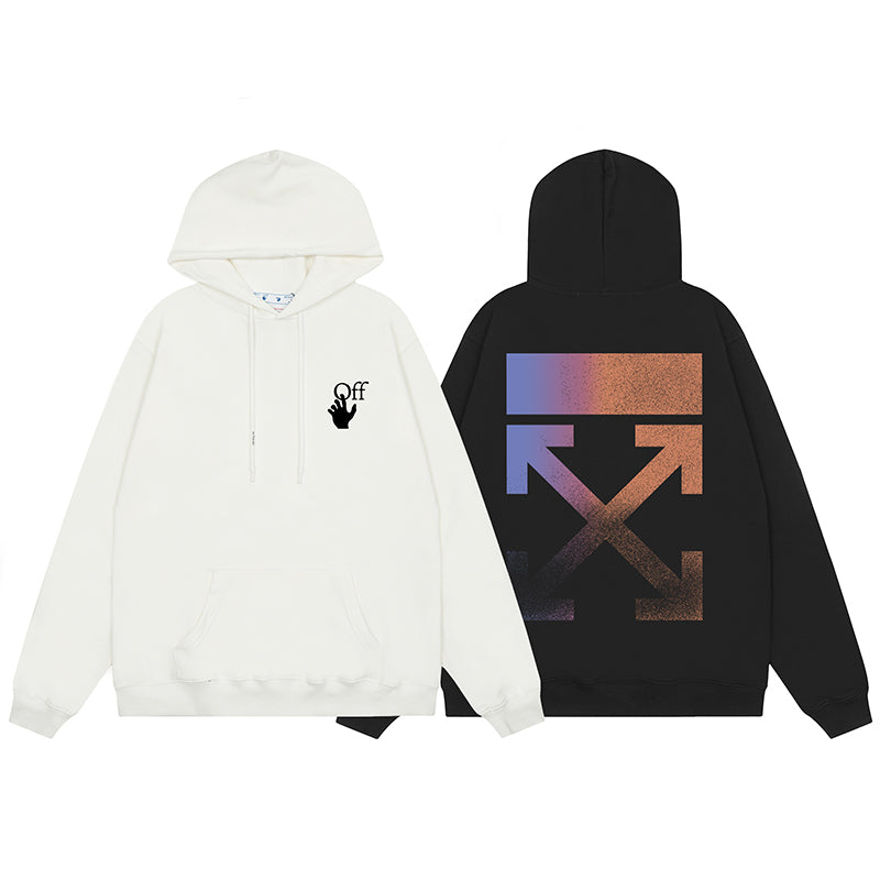 OFF WHITE Hoodie Trendy Street Style Personalized Cotton