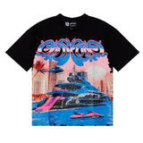 Godspeed T Shirts Luxury Cruise Helicopter Printing Cotton Casual Short Sleeves Men and Women