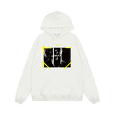 OFF WHITE Hoodie Trendy Street Style Personalized Cotton