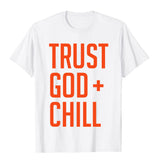Kanye West Trust God T Shirt Trust God and T-shirt Pure Cotton Men and Women