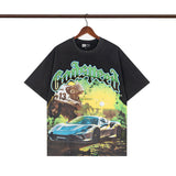 Godspeed T-Shirt Retro Fantasy Pattern