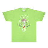 Casablanca T Shirts Fashion Print Street