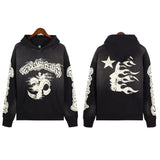 Hellstar Hoodie & Pants Vintage Washed Old Hooded Sweater Hoodie