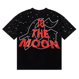 Godspeed T Shirts Astronaut Earth Gypsy Printing Cotton Casual Short Sleeve Men and Women