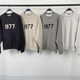 Fog Essentials Sweatshirt Unisex Crew Neck Loose Fleece Sweater