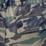 Godspeed Shorts Summer GOD Camo Overalls Denim Shorts