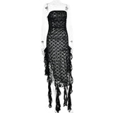 Women Dress Summer See-through Fashion Sexy Dress