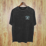 Amiri Washed Distressed T Shirt Printed Trendy Pure Cotton