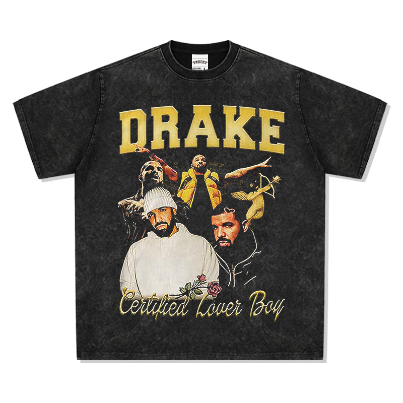 DRAKE yellow label T-shirt