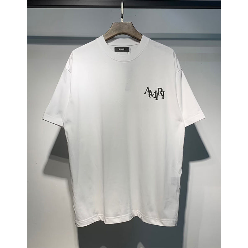 Amiri T Shirts Fashion Print Couple High Street