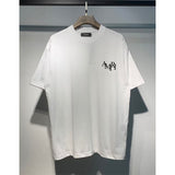 Amiri T Shirts Fashion Print Couple High Street