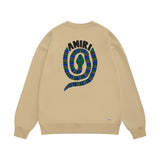 Amiri Sweatshirt Printed Trendy Pure Cotton