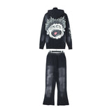 Hellstar Hoodie And Pants Two-Piece Set