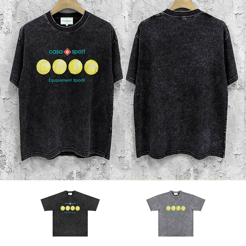 Casablanca Distressed T-Shirt