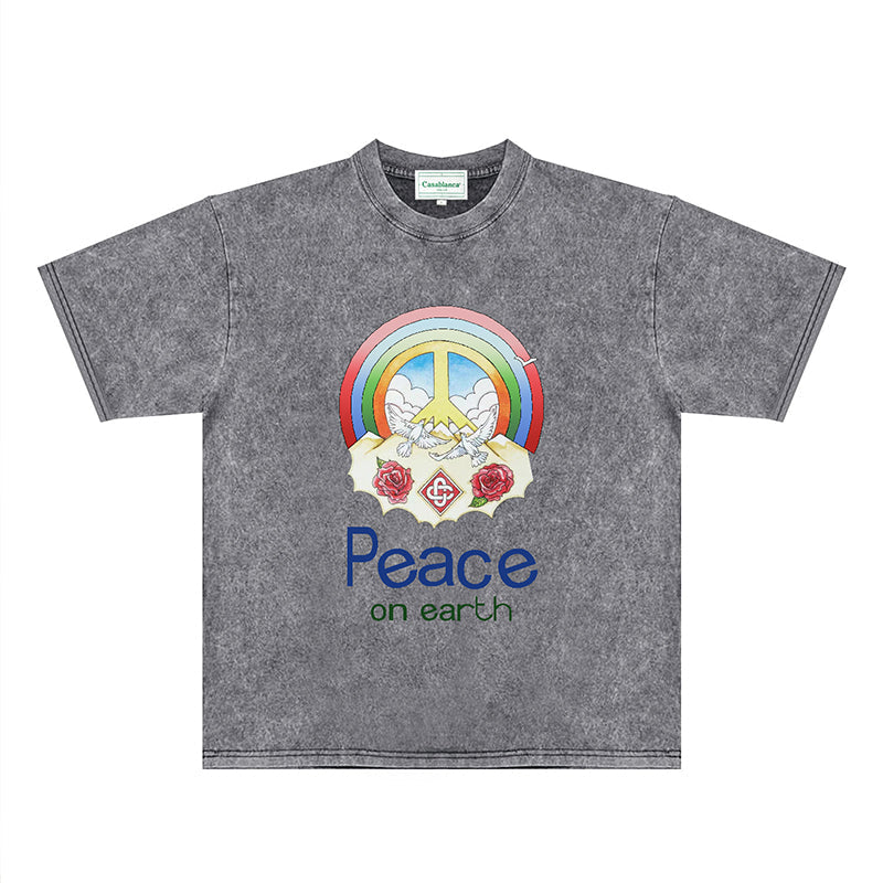 Casablanca Distressed T-Shirt