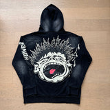 Hellstar Hoodie Wash and Do Old Casual Shorts Summer