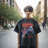 Men's Vintage T-Shirt Retro Short Sleeve Men's Loose T-Shirt