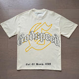 Godspeed T-Shirt Retro Fantasy Pattern