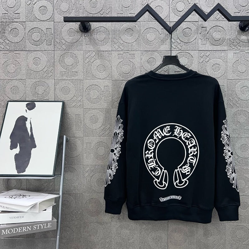 Chrome Hearts Sweatshirt Autumn/Winter Crew Neck Sweater