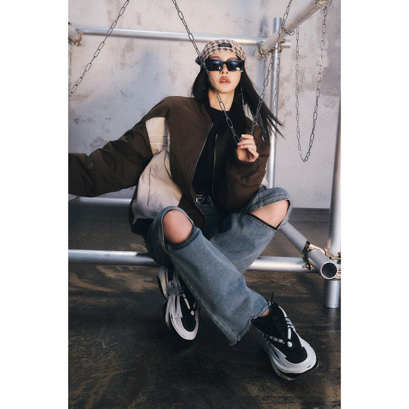 Unisex Coat Cotton Coat Winter Coat Men's Baseball Uniform