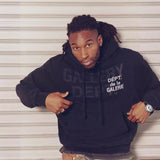 Gallery Dept Hoodie Alphabet Slogan Pattern Printed Hooded Sweater