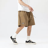 Unisex Shorts Retro Workwear Shorts Loose Casual