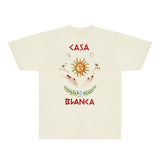Casablanca T Shirts Fashion Print Street