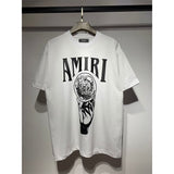 Amiri T Shirts Fashion Print Couple High Street