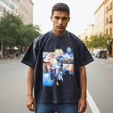 Mens Vintage T Shirt Cartoon Print