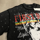 First Row T Shirts LOST UTOPIA ILLUSION CROPPED TEE Hot Diamond Street Fashion