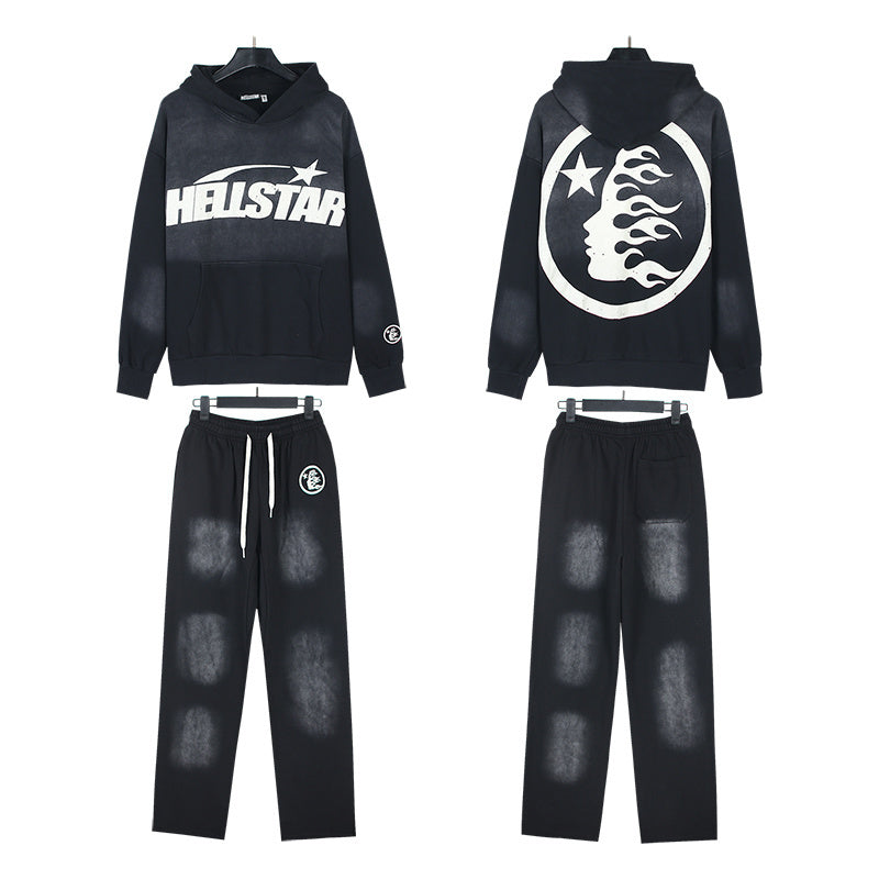 Hellstar Hoodie And Pants Two-Piece Set