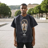 Men's Vintage T Shirt Printed Short Sleeve T-Shirt