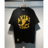 Amiri T Shirts Fashion Print Couple High Street