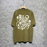 Amiri t shirts morning glory printing short sleeve