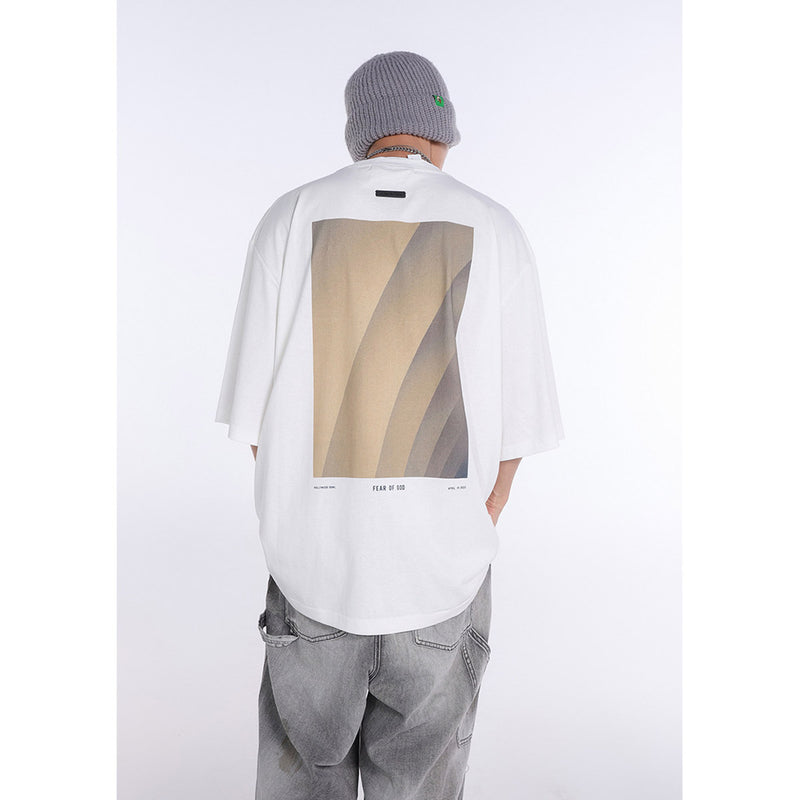 Unisex T-Shirts FOG & RR123 Loose Casual T-Shirts
