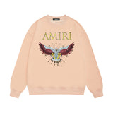 Amiri Sweatshirt Printed Trendy Pure Cotton
