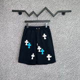 Chrome Heart Shorts Spring/Summer Embroidered Printed Casual Shorts