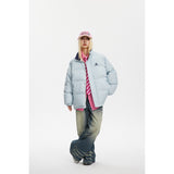 Unisex Coat Youth University Style Winter Cotton-Padded Coat Thickened