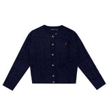 Ralph Lauren Knitted sweaters Ralph Lauren embroidered sweater cardigan knitted sweater loose vintage