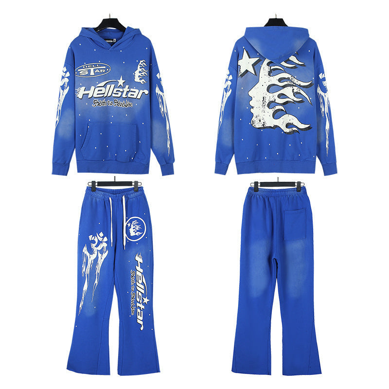 Hellstar Hoodie And Pants Two-Piece Set