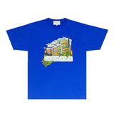 Casablanca T Shirts Fashion Print Street