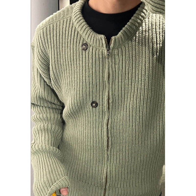 Unisex Sweater Our Legacy Casual Loose Cardigan Sweater