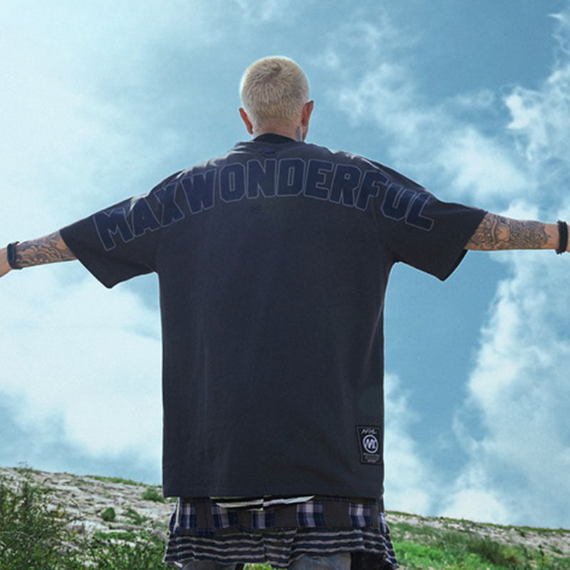 Men T-Shirt Cotton Loose