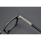 CHH Chrome Hearts Glasses Vintage Square Glasses Frame Spring Legs