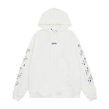OFF WHITE Hoodie Trendy Street Style Personalized Cotton