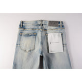 Purple Brand Jeans Pure Cotton High Street Trend #9050