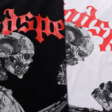 Godspeed T Shirts Technology Gaze Skull Printing Cotton Casual Short Sleeve Men and Women
